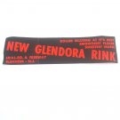 Vintage 1930-50's Glendora Rink Blenheim NJ Roller Skating Label New Jersey