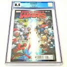 Secret Wars #1 July 2015 Marvel Cheung Variant Cover CGC 8.5 VF+ 1:100 RI