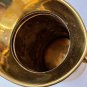 VTG Peerage Brass Embossed Colonial Pub Tavern Scene Pitcher Made In England