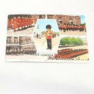 Vintage Multi View Postcard London Grenadier Horse Band of Irish Guards Tower