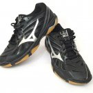 Mizuno Womens Wave Hurricane 3 Volleyball Shoes Black 430190.9073 Low Top 9.5 M