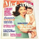 Vintage July 1995 McCalls Magazine Betsy McCall Happy Camper Doll Gloria Estefan