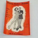 Vintage 1930-50's Skating Label Shore Roller Drome Asbury Park NJ New Jersey