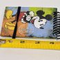 Disney Mickey Mouse Hand Held Notebook 3x4 inch Bound Spiral W Elastic Strap