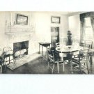 Family Dining Room MOUNT VERNON Virginia Black & White Postcard VA Washington