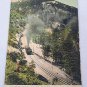 Vintage Litho-Chrome Postcard Ascending Pikes Peak Shady Springs Colorado Cog Rd