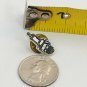 Vintage Spark Plug Pin Pinback Black White Plastic