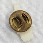 Vintage Plastic Spark Plug Pin Pinback Black White