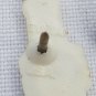Vintage Plastic Spark Plug Pin Pinback Black White