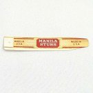 Vintage Cigar Band Manila Stubs Unused Single Tobacco Label Made In USA