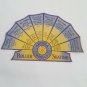 Vintage 1940's Large Roller Skating Label America on Wheels New York NJ Jersey