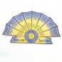 Vintage 1940's Large Roller Skating Label America on Wheels NJ Jersey New York