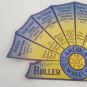 Vintage 1940's Large Roller Skating Label America on Wheels NJ Jersey New York