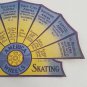 Vintage 1940's Large Roller Skating Label America on Wheels NJ Jersey New York