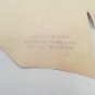 Vintage 1940's Large Roller Skating Label America on Wheels NJ Jersey New York