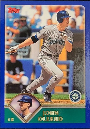 2003 Topps Seattle Mariners Baseball Card #568 John Olerud