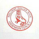 Vtg 1987 Roller Skating  Label Sticker Rollway Rink Hammonton NJ RRR New Jersey