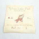 Vintage 1930-50's Skating Label Sylvan Lake Park Roller Rink Burlington NJ