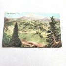 Vintage 1913 Posted Postcard Marshall Pass Colorado 1699 Railroad Train Mountain