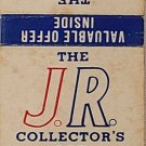 Vintage Mail Away Offer Ad Matchbook Dallas TV Show JR Ewing Collector Set