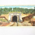 1930s Postcard West Portal Moffat Train Tunnel Berthoud Pass Middle Park CO