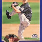 2003 Topps Colorado Rockies Baseball Card #377 Denny Stark NM/MT