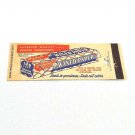 Vintage 1930-1950s Front Strike Matchbook Diamond Waxed Paper