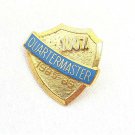Vintage 1985 -1986 VFW Veterans Foreign Wars 100% Quartermaster Lapel Hat Pin