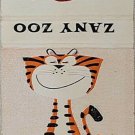 Vintage Diamond Match Zany Zoo Matchbook Cover Tiger and Penguin