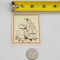 Christmas Note Card I've Been Good Toys Jack in the Box Teddy Bear Ball Santa