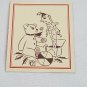 Christmas Note Card I've Been Good Toys Jack in the Box Teddy Bear Ball Santa