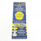 VTG 1930-1950s Front Strike Matchbook Alcatraz Co Richmond VA Lighthouse