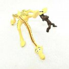 2012 Madagascar 3 Melman Giraffe & Monkey McDonalds Happy Meal #6 Caketopper