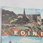Vintage Multi View Postcard Edinburgh Castle Esplanade Pipe Band Princess Garden