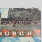 Vintage Multi View Postcard Edinburgh Castle Esplanade Pipe Band Princess Garden