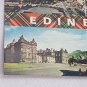 Vintage Multi View Postcard Edinburgh Castle Esplanade Pipe Band Princess Garden