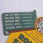 Vtg 1940's Roller Skating Label America on Wheels US Amature ASSn NY NJ MD VA DC