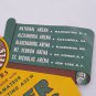 Vtg 1940's Roller Skating Label America on Wheels US Amature ASSn NY NJ MD VA DC