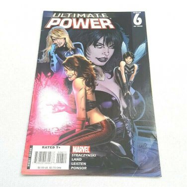 Ultimate Power #6 VG Condition Marvel Comics 2007
