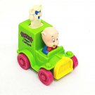 Vintage 1992 Looney Tunes Quack-Up Cars Porky Pig Ghost Catcher McDonalds