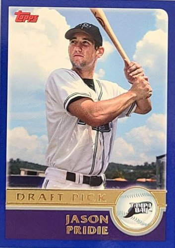 2003 Topps  #674 Jason Pridie DP Draft Pick