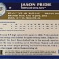 2003 Topps  #674 Jason Pridie DP Draft Pick
