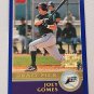 2003 Topps Tampa Bay Devil Rays Baseball Card #662 Joey Gomes DP Rookie