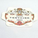 Vintage Alcohol Label Verveine Verbena Liqueur Aux Vignes De France Raga