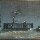 Vintage Postcard Buffalo Bill Grave Moolight Denver Mountain Parks Colorado