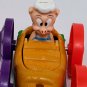 Vintage 1990 Tiny Toons Flip Car Hamton Dizzy Devil McDonalds Porky Pig Taz