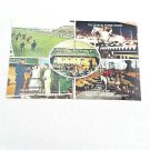 VTG Multi View Postcard Irish Sweeps Drum Drawing Derby Meet of the Meath Hounds