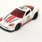 2012 Hot Wheels Loose '11 Corvette Grand Sport Coupe White Roanoke Fire EMS