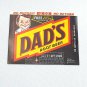 Vintage 60's 70's Dad's Root Beer Label 3.5" x 2 7/8"