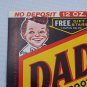 Vintage 60's 70's Dad's Root Beer Label 3.5" x 2 7/8"